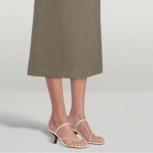 THE ROW Rai Leather Mules Size 36